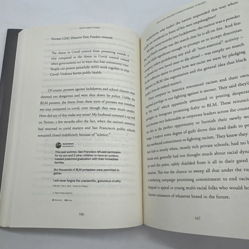 Levi's Unbuttoned: The Woke Mob Took- Sey, 9781958682241, hardcover